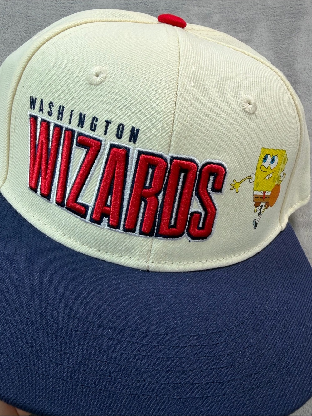 Nickelodeon Navy and Cream Baseball Cap Summer Hat